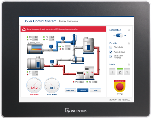 Pantalla HMI Weintek 9,7" cMT3092X (V2)