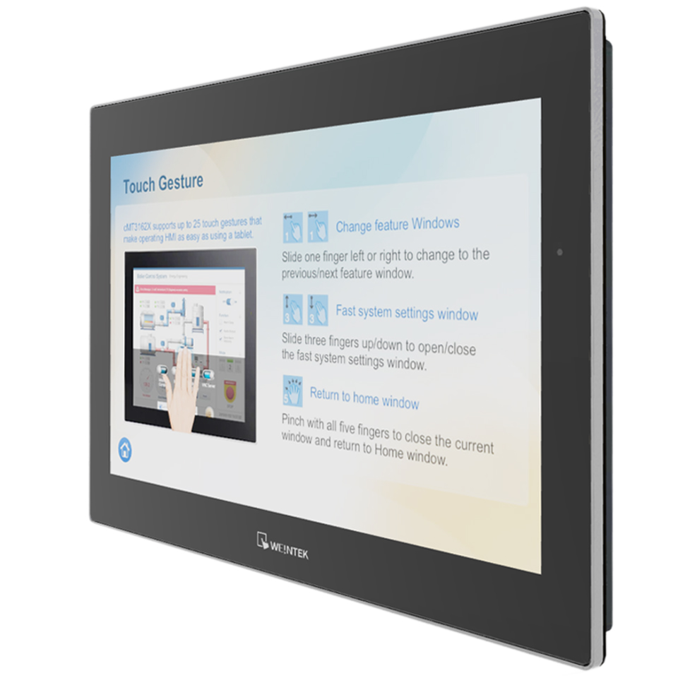Pantalla HMI con servidor web Weintek 15,6" cMT3162X (W)