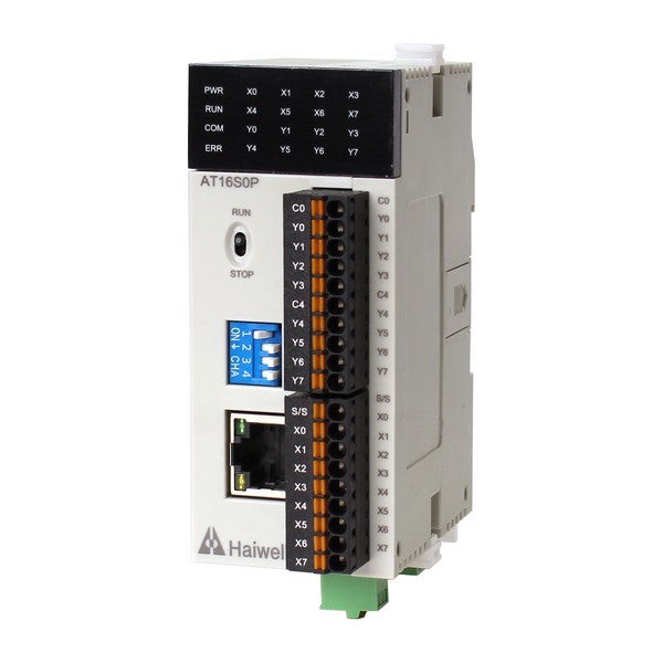 PLC compacto delgado Haiwell AC10S0P — 6 DI + 4 DO (transistor)