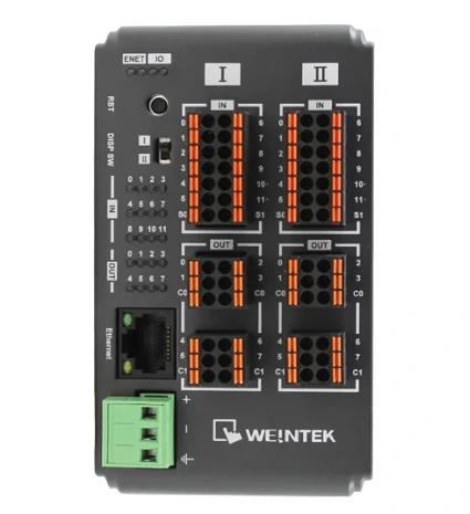 Acoplador E/S remota Weintek con E/S integradas (salidas relé) (iR-ETN40R)