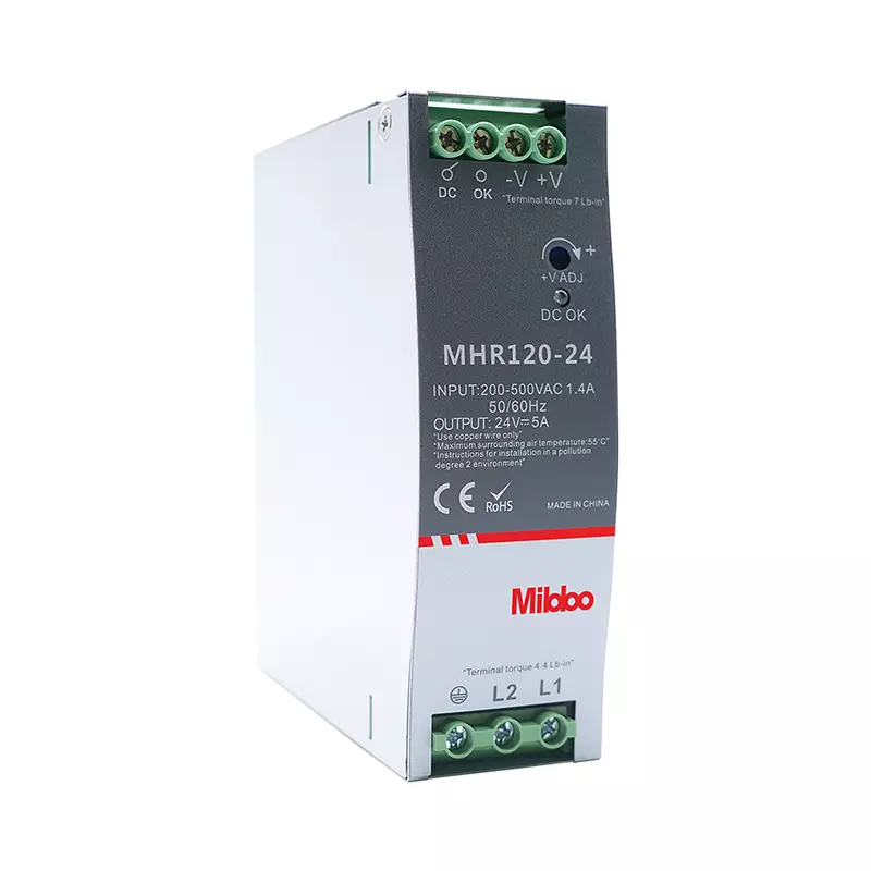 Fuente de alimentación MIBBO 120 W 24 Vcc / 5 A (MQR120-24F)