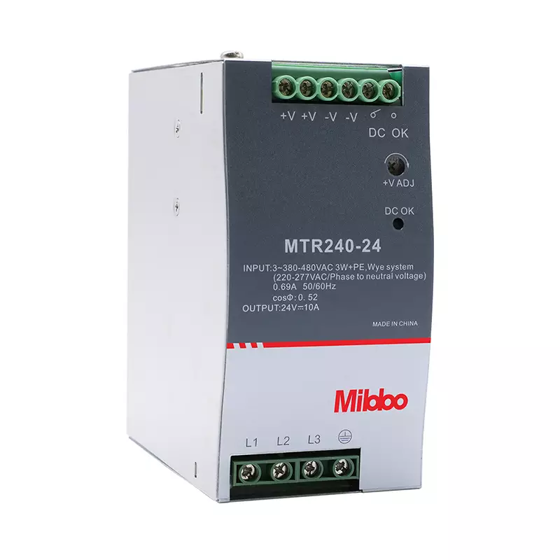 Fuente de alimentación MIBBO 240 W 24 Vcc / 10 A (MQR240-24C)