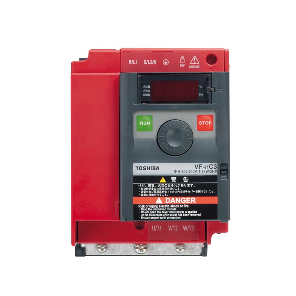 Convertidor de frecuencia Toshiba VF-nC3 1,5 kW